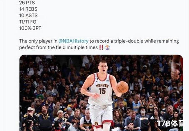 约基奇三节11中11砍下26分14板10助，全场沸腾！ 第3张