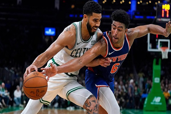 凯尔特人以13分胜尼克斯，塔图姆狂砍28分！