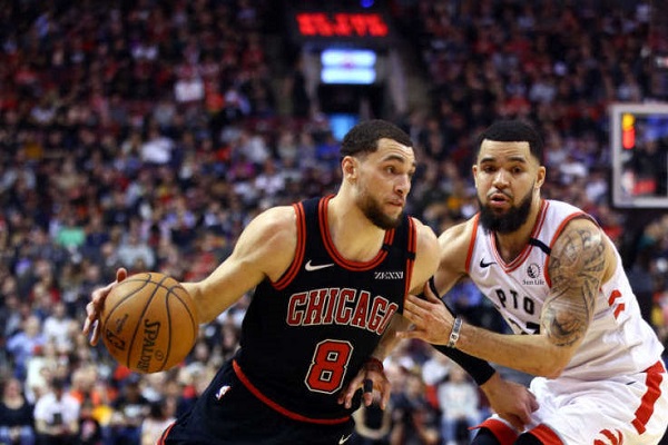 公牛以4分险胜猛龙，NBA季前赛公牛106-102猛龙！