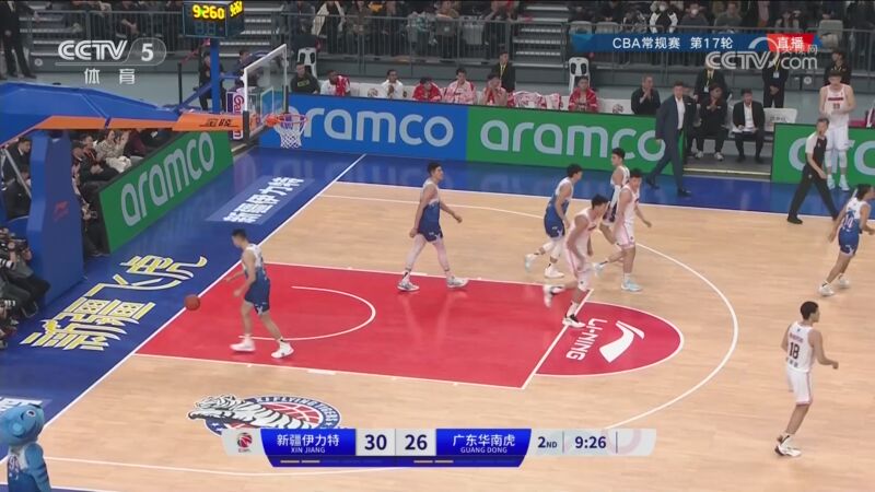 CBA常规赛 新疆vs广州直播， 介绍阵容，比赛分析