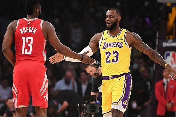 湖人vs火箭比赛前瞻，NBA常规赛比分前瞻 第1张