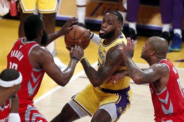 湖人vs火箭比赛前瞻，NBA常规赛比分前瞻 第3张