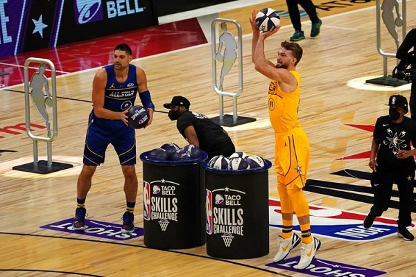 NBA全明星技巧赛，步行者队夺冠！ 第3张