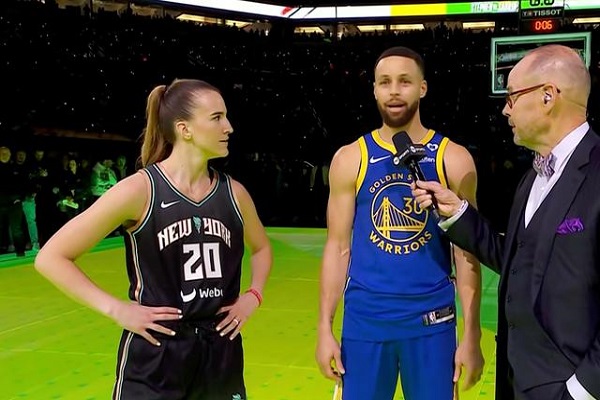 全明星三分男女大战：库里29分赢得金腰带！