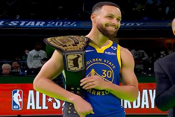 全明星三分男女大战：库里29分赢得金腰带！ 第2张