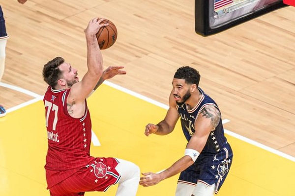 全明星正赛东部211-186西部，全明星东部25分大胜西部！ 第1张