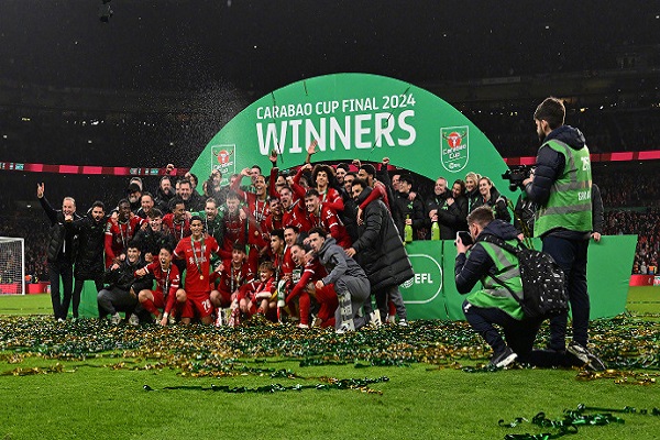 利物浦加时1-0切尔西，英联赛杯利物浦夺冠