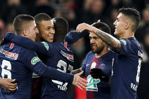 欧冠1/4决赛：巴黎vs巴萨，马竞vs多特！ 第3张