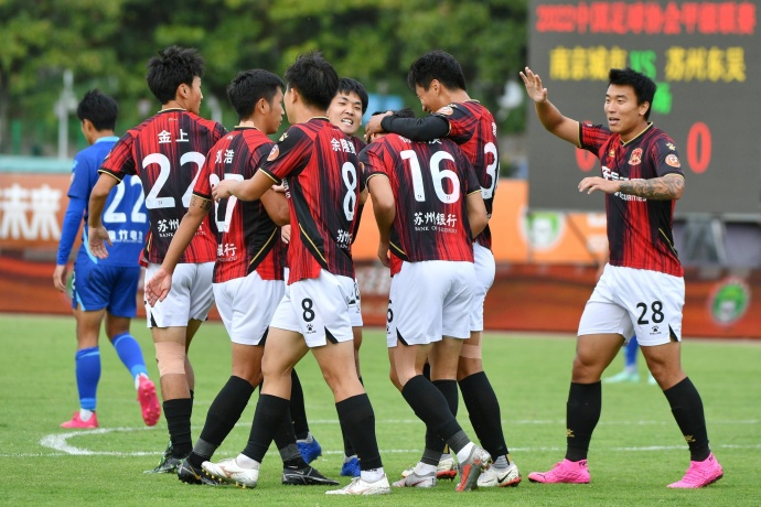 10月12日中甲联赛:苏州东吴VS延边龙鼎赛程前瞻